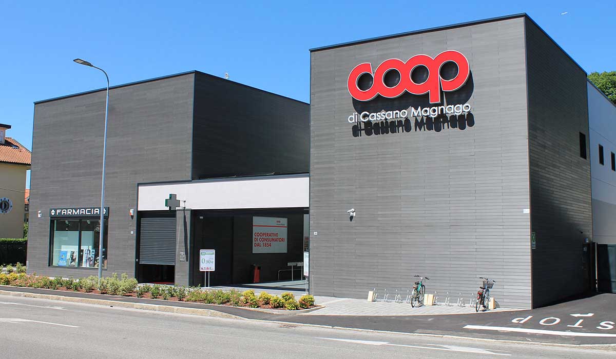 COOP Cassano Magnago (Varese) prefabbricato by Modulo Engineering